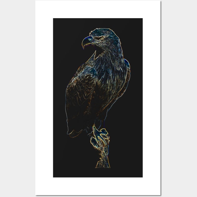 Eagle colored Wall Art by hottehue